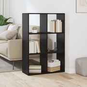 Armadio per Libri Rovere Nero 69,5 x 29 x 103,5 cm 879665