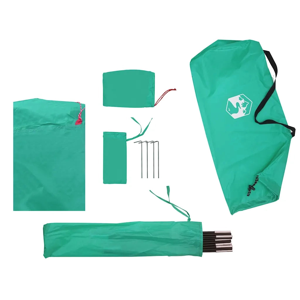Tenda da Spiaggia Verde 274x178x170/148 cm in Poliestere 185T 94404