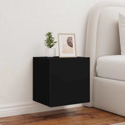 Mobile TV a Parete con Luci LED Nero 40,5x35x40 cmcod mxl 110162