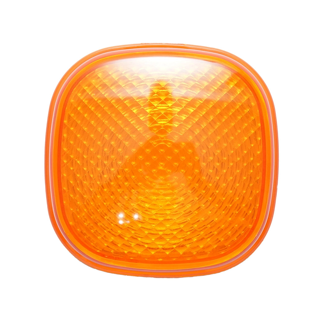 Diffusore luce freno gialla JCB 3CX, 4CX, caricatori frontali, sollevatori telescopici codice OEM 700/50073