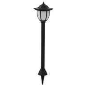 Lampade Solari da Esterno 6 pz LED Nere CFW3639876
