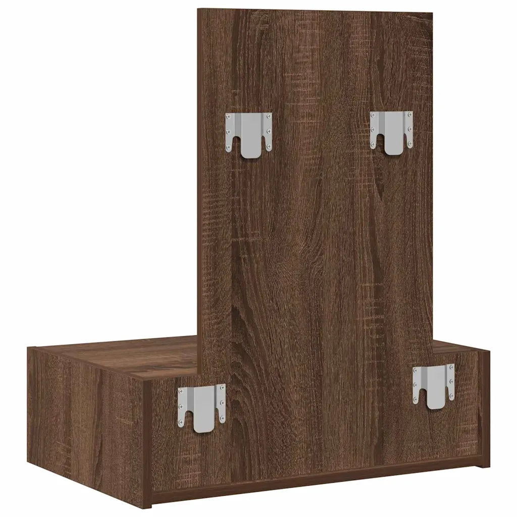 Tavolo da Trucco Marrone 60 x 40 x 70 cm Legno multistrato 865196