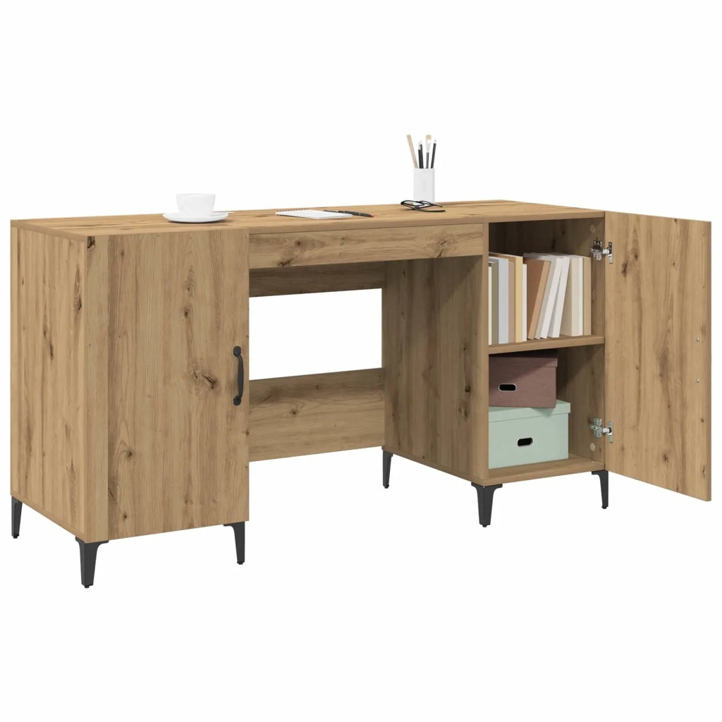 Scrivania Rovere Artigianale 140 x 50 x 75 cm Legno multistrato 8004203