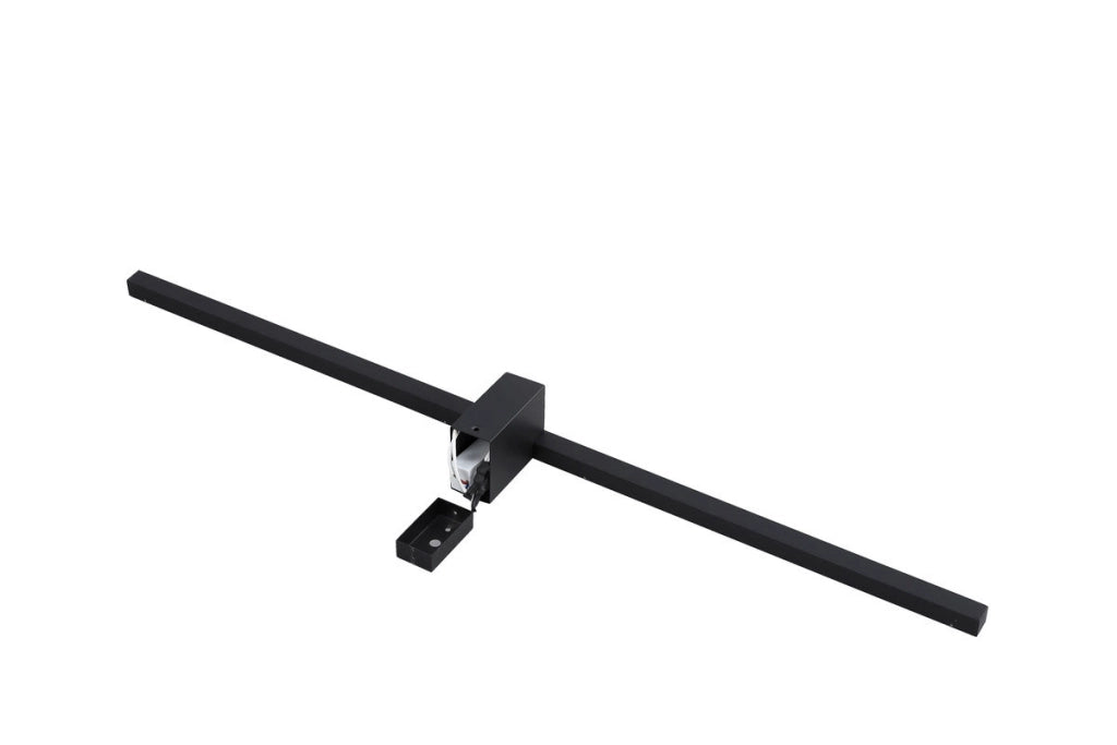 Applique bagno Nevada XXL LED 32W 4000K nera IP44 Prestige