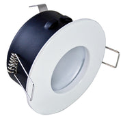 Faretto Incasso Bath Tondo Alluminio Bianco 1 Luce Gu10
