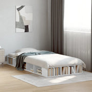 Giroletto-Struttura Letto Bianco 90x190 cm in Legno Multistrato 418484