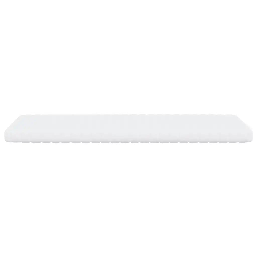 Materasso in Schiuma Bianco 80x220 cm 7 Zone Durezza 20 ILD