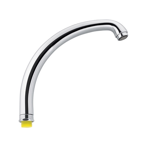 CANNA PER LAVELLO SIMILFUSA LUNGA 20 CM CROMO- cm 20- DH- pezzi 1