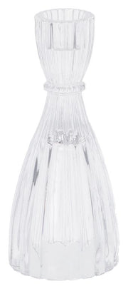 Candeliere Portacandela in Vetro Mell 1 Fiamma 6,5 cm h. 15 cm