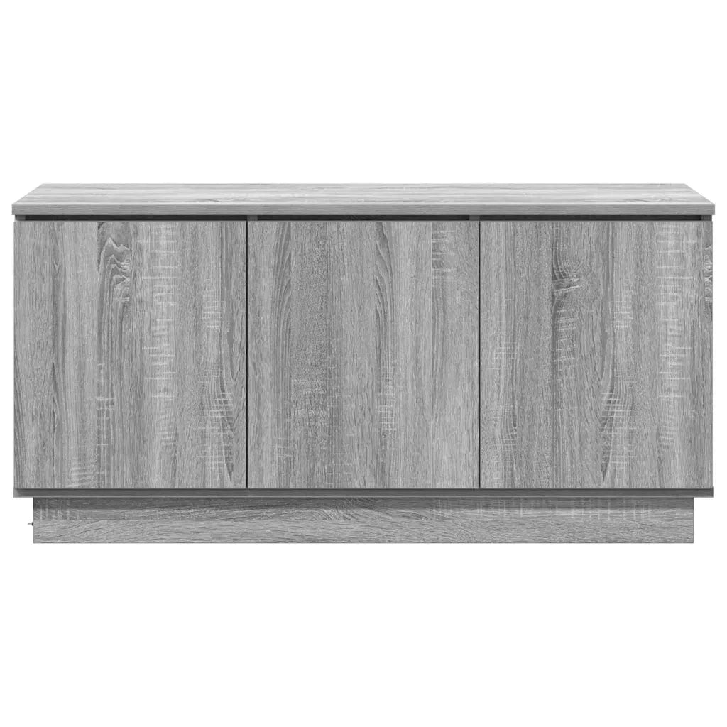 Mobile TV Grigio Sonoma 100 x 38 x 49 cm Legno multistrato 869671