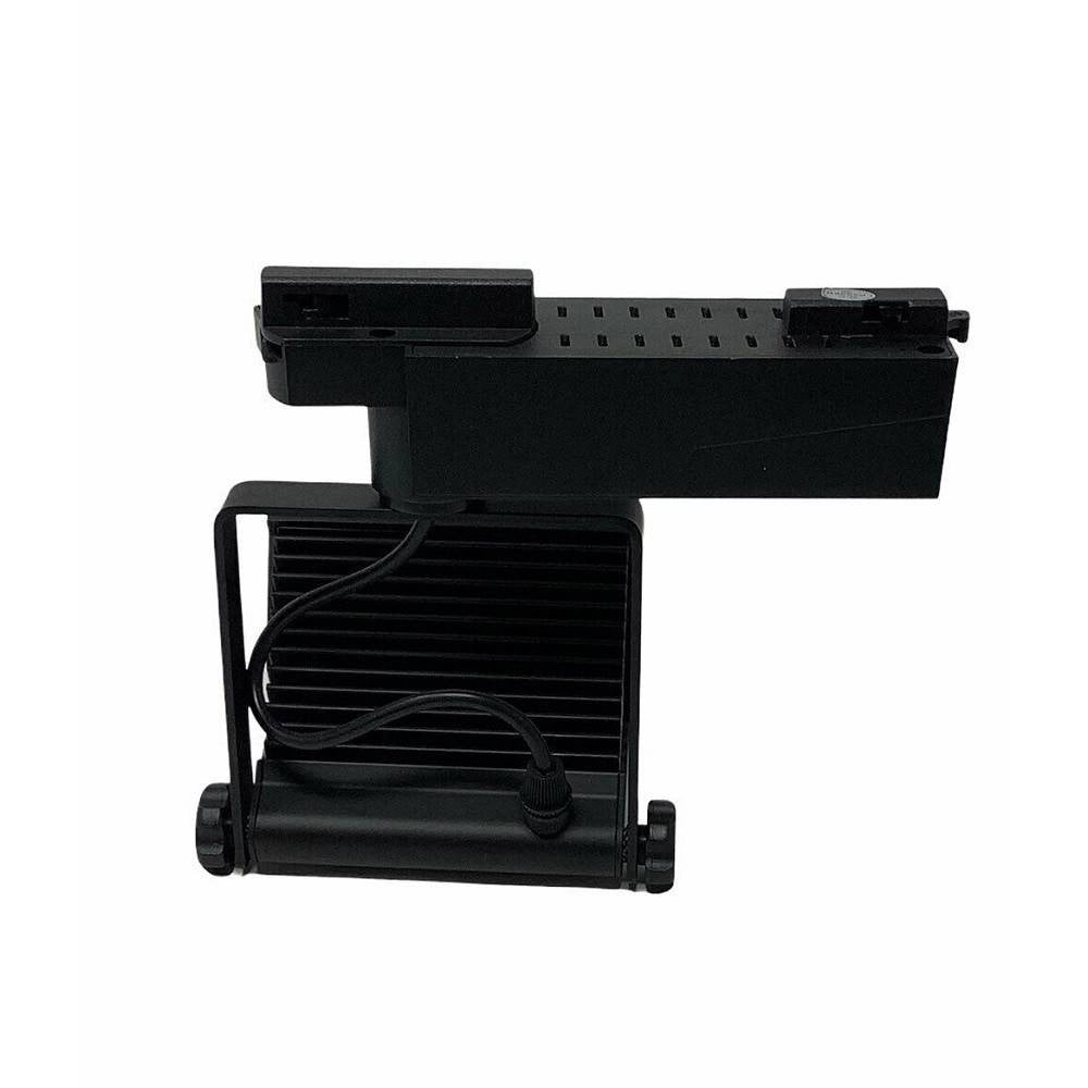 Trade Shop - Faro Proiettore Orientabile 30w Luce 6500k 4000k Faretto Led Cob Binario F30w-6h -