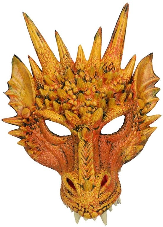 Maschera da carnevale 3D - Metà facciamasker - Dimensioni 30 x 21 x 5 cm - Maschera in schiuma PU