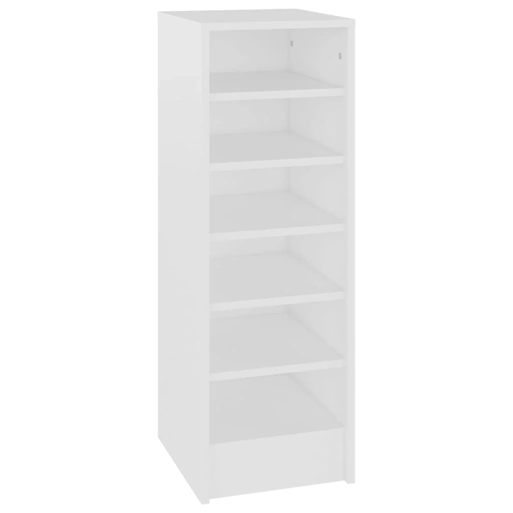 Scarpiera mobile contenitore per scarpe mobile per ingresso/corridoio/soggiorno 31,5 x 35 x 90 cm legno ingegnerizzato bianco 02_0021451
