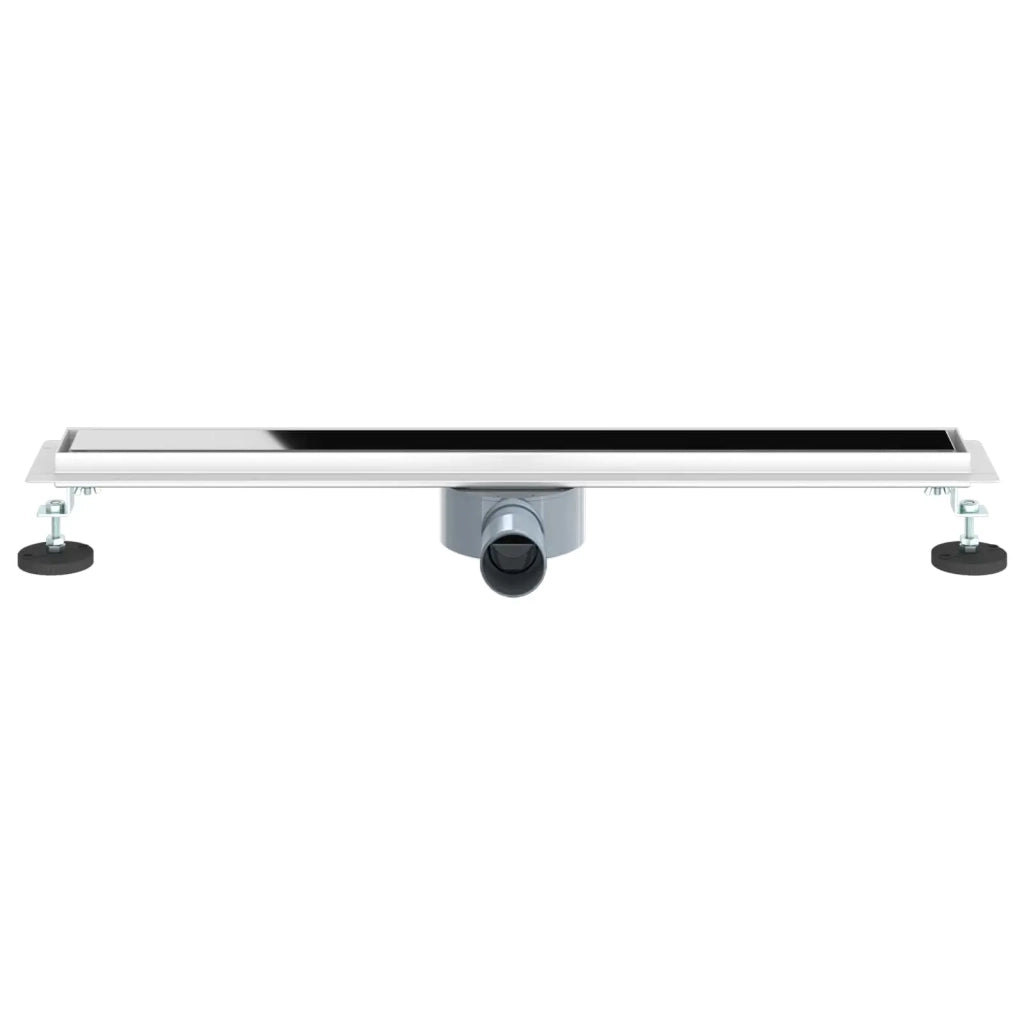 Scarico doccia con copertura in vetro e sifone a 360° 70 cm