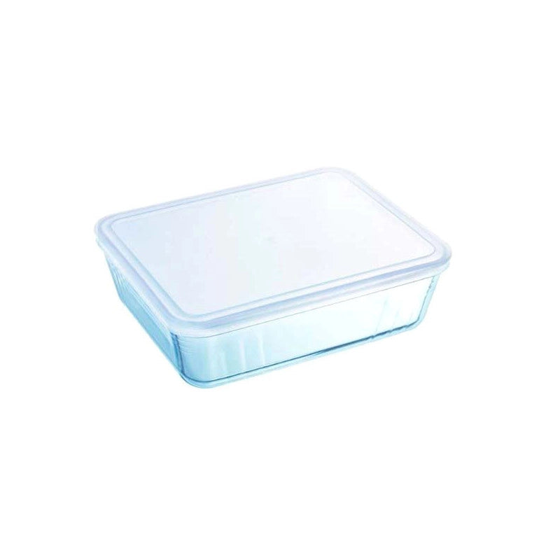 Contenitore Multiuso Rett. C/Cop Cm 19X14 Pyrex