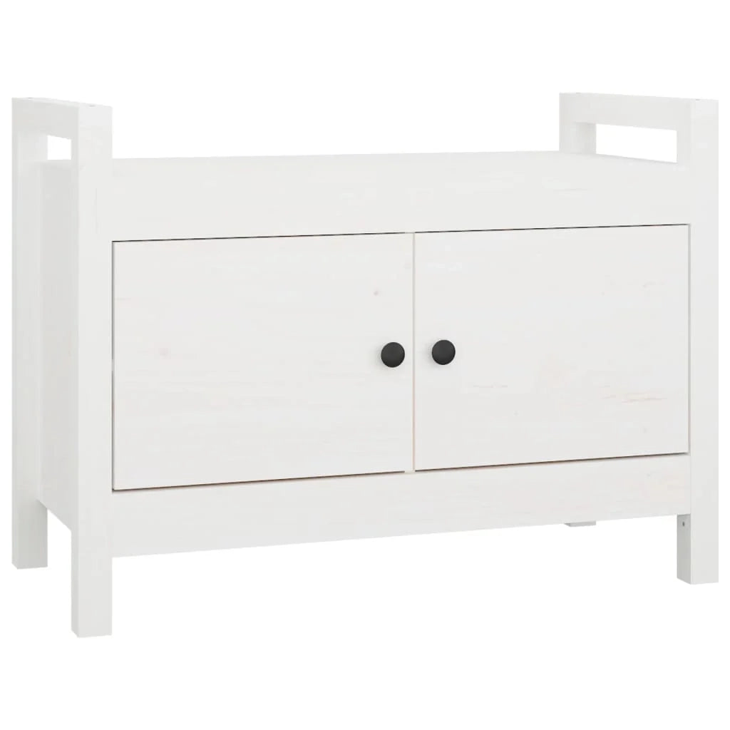 Panca da ingresso 80 x 40 x 60 cm in legno massello di pino bianco 02_0011027