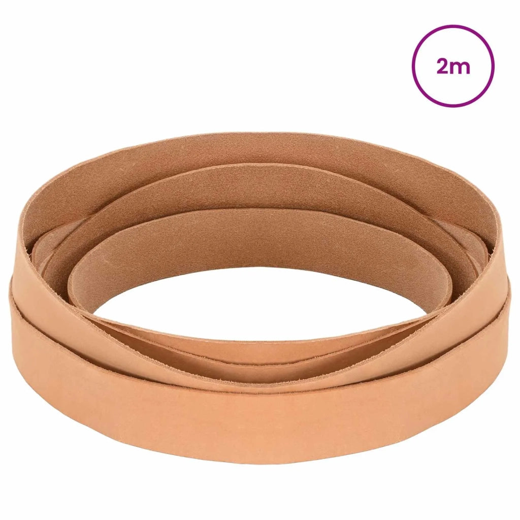 Cinturino in pelle Marrone Chiaro 200 x 3,5 cm Pelle 42034265