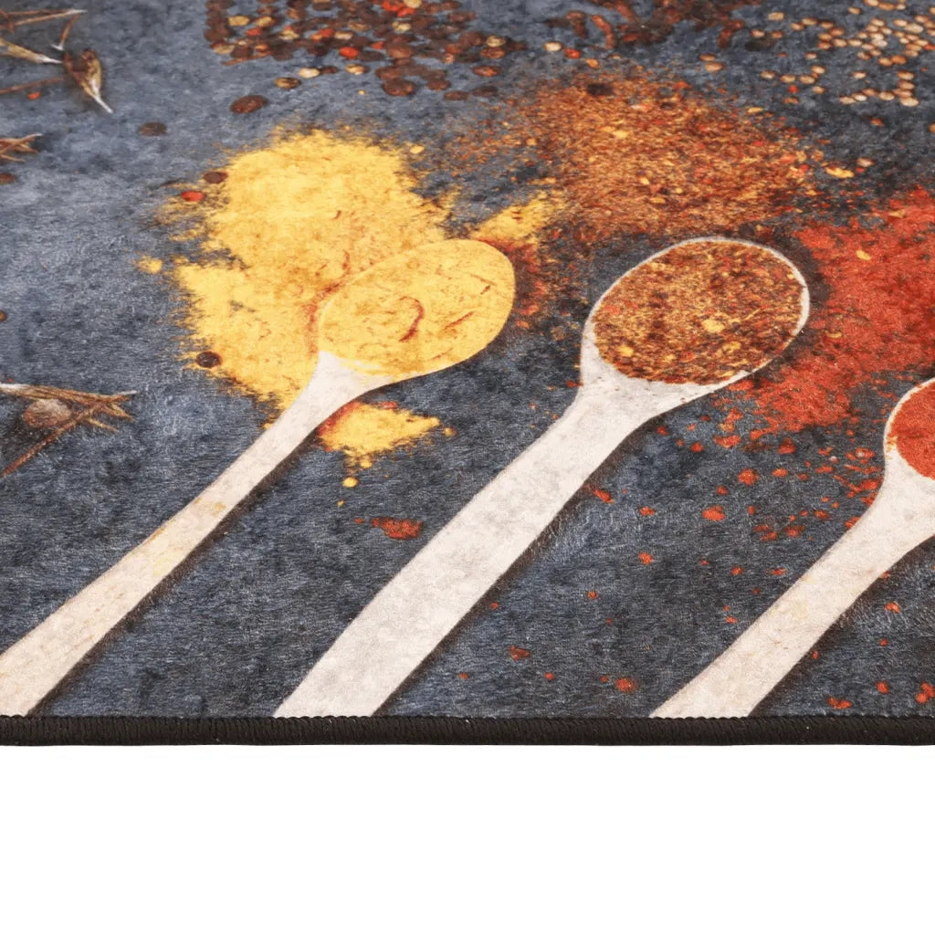 Tappeto da Cucina Multicolore 60x180 cm Lavabile 136625
