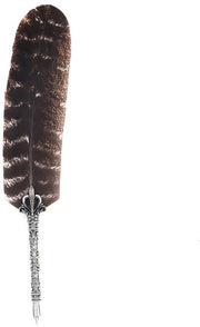 Penna a inchiostro naturale - Accessorio per disegno - Stile B - Ideale per matrimoni - Adatto per la scrittura - Leggera e compatibile