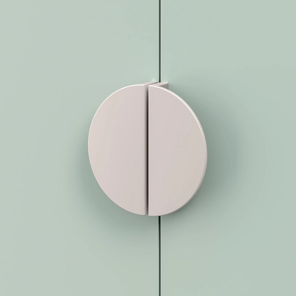 Mobiletto/scaffale per bambini 123 x 60 x 40 cm bianco verde menta 03_0008926