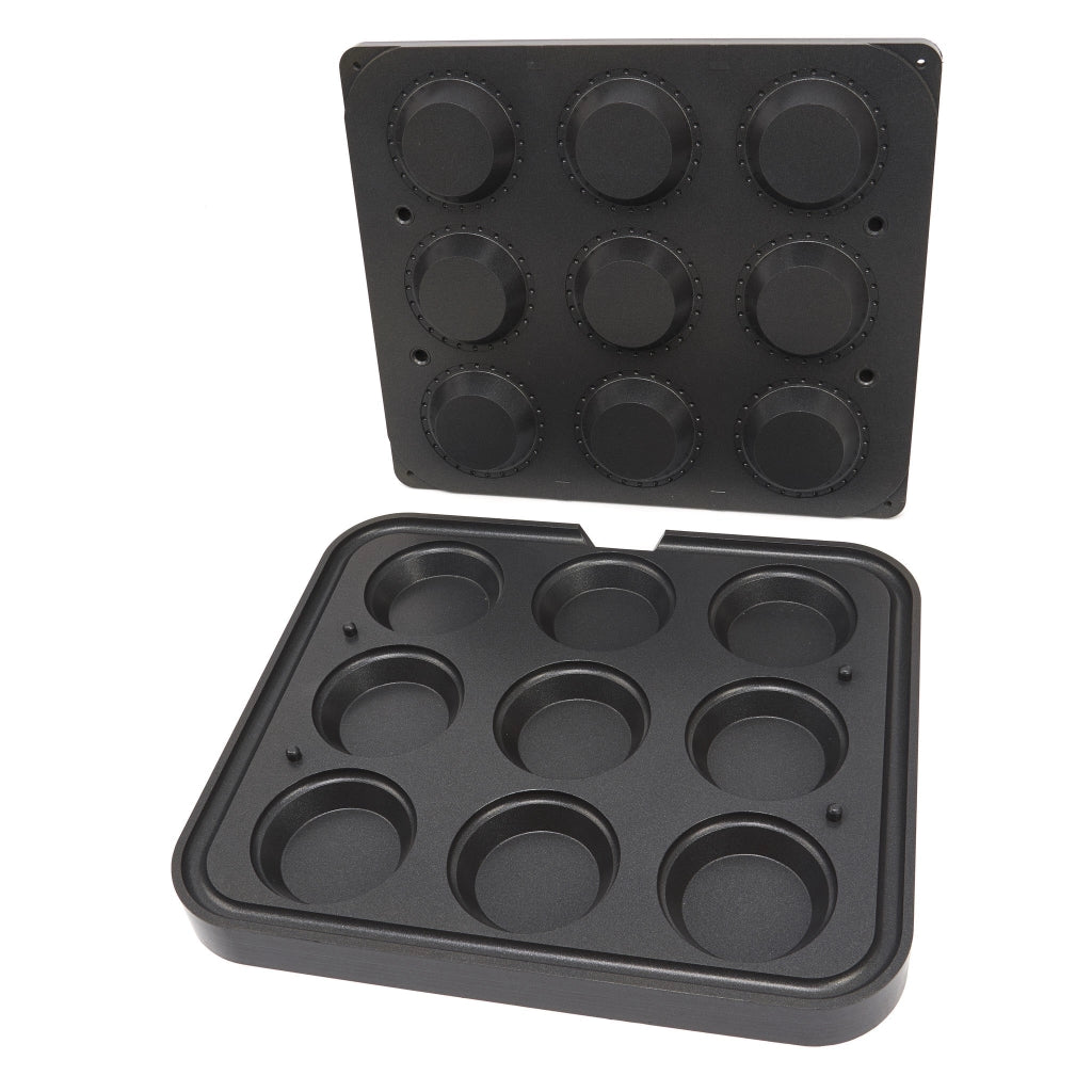 Stampo Tartelette - Tondo - 89/65 mm - 9 pezzi