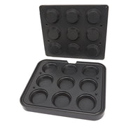 Stampo Tartelette - Tondo - 89/65 mm - 9 pezzi