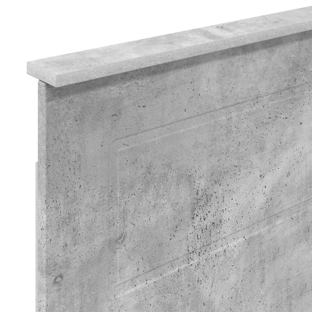 Testiera Grigio cemento Legno multistrato 888334