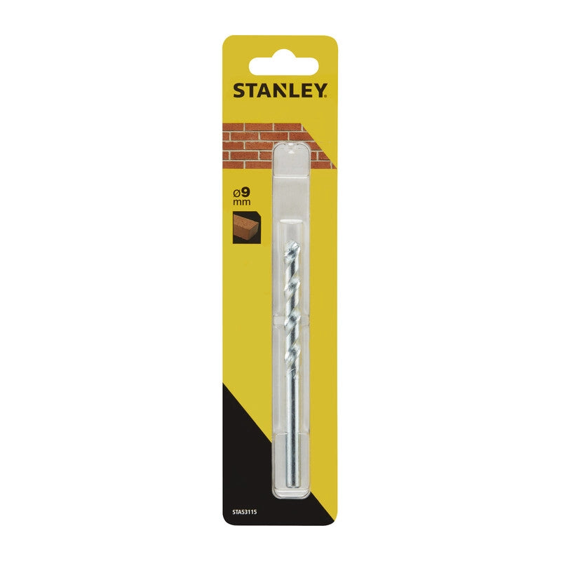 PIRANHA STANLEY STA53115 (X53115) PUNTA MURATURA 9 MM- STANLEY- 1,0 pz