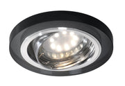 Faretto incasso Candellux SSU-15 vetro nero MR16 12V