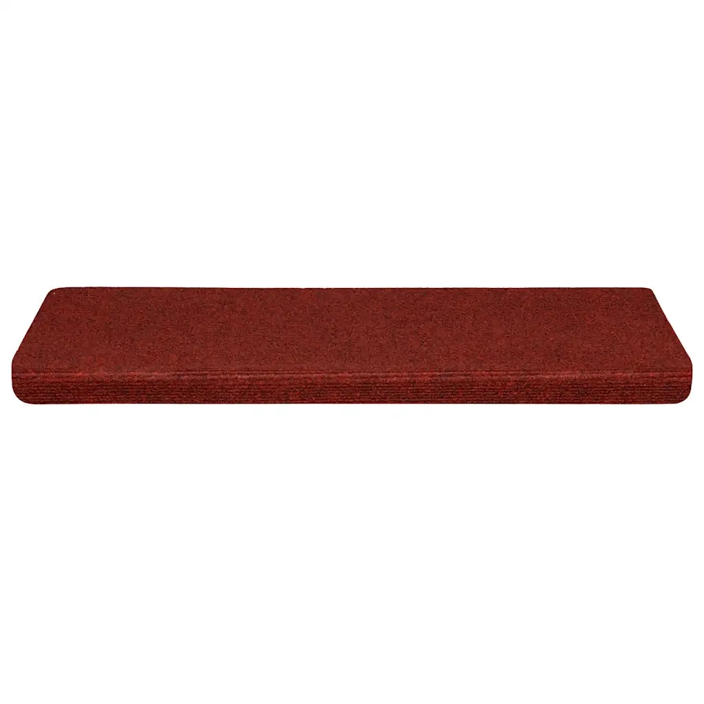 Tappetini Autoadesivi per Scale 30 pz Rossi 65x21x4 cm