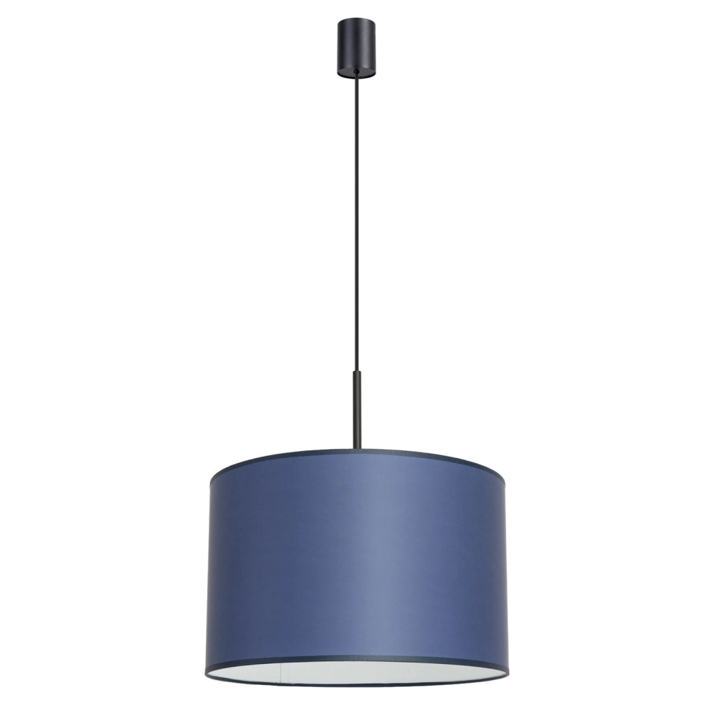 Lampada a sospensione PURELA blu navy/nera E27 PureLume