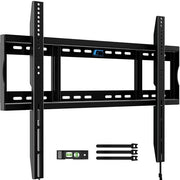 Supporto TV per parete Heavy Duty, beugola fissa ultradisegno per TV piana e curva da 42 a 100 pollici, fino a 120 kg, max. VESA 800x600 mm, beugola TV universale per parete.
