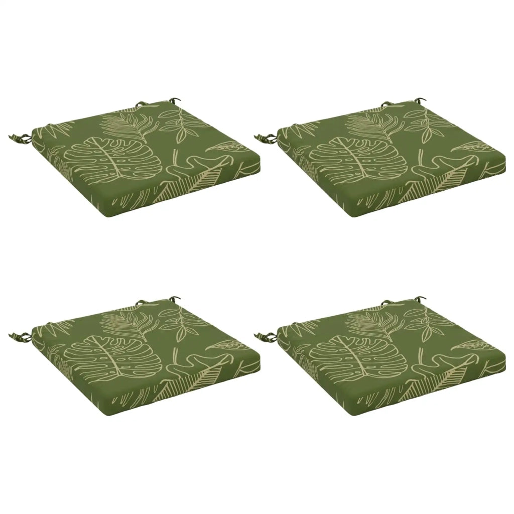 Cuscini per Sedia in 4 Pezzi SOEST 4 pz 100% Poliestere 944462