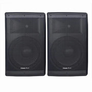 Trade Shop - Coppia Casse Audio Acustiche 4000w Extreme Sound Woofer 15" Bluetooth Usb Djn-15 -