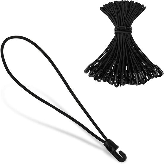 Accessori per tende da sole - 25 pezzi - 25cm/50cm retrattili - gru - ombrelli/tende da sole - alta qualità latex/articoli in plastica - cavo di tensione