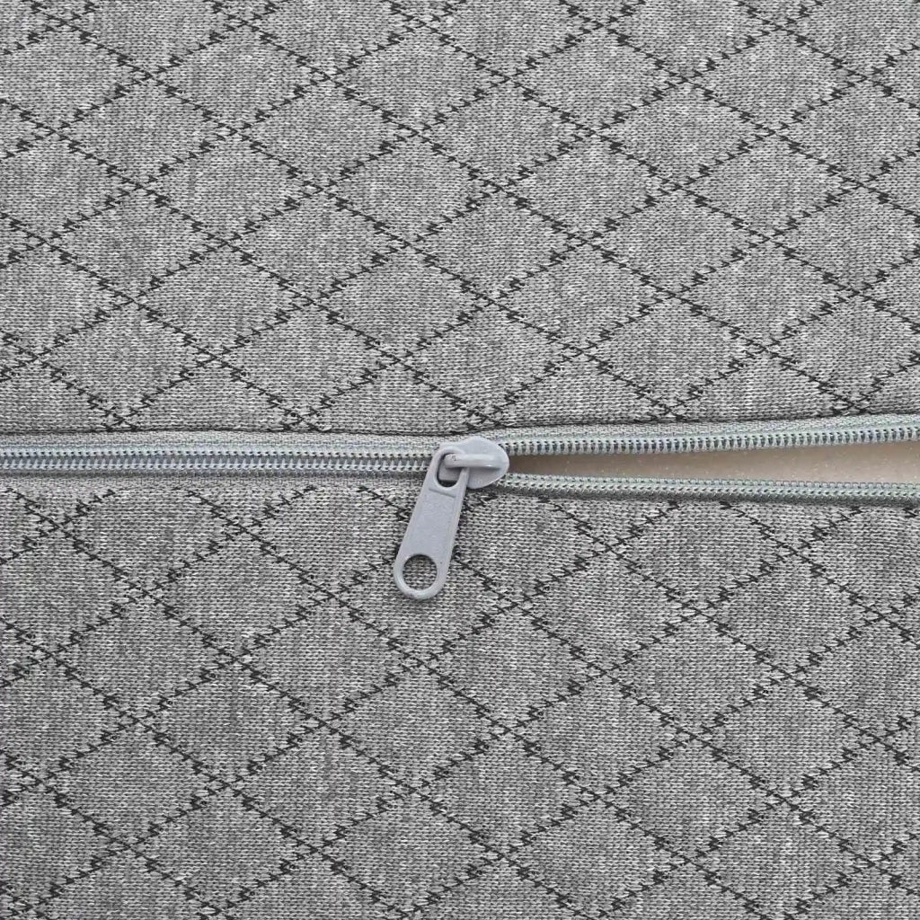 Cuscino per Gambe Grigio 52 x 20 x 11 cm Schiuma Memory