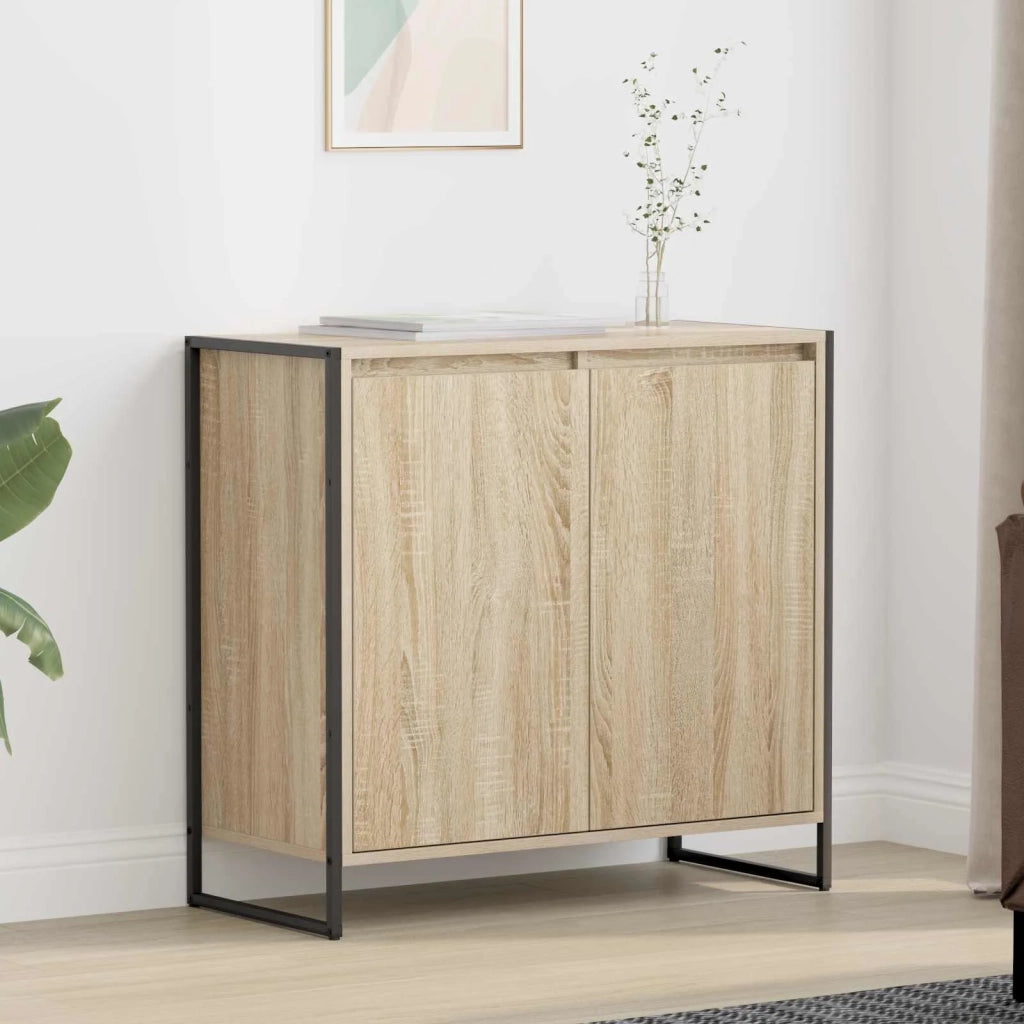 Mobile laterale | Tavolo laterale | Tavolino Sonoma 79 x 36 x 75 cm Legno multistrato
