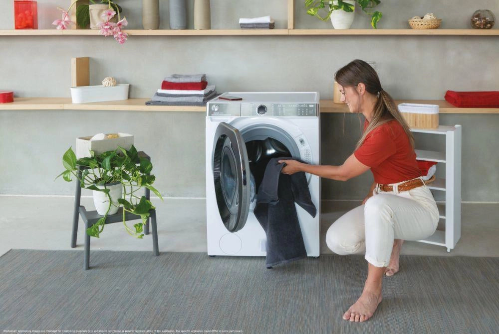 Hoover H-WASH 550 H5WPB49AMBC/1-S lavatrice Caricamento frontale 9 kg 1400 Giri/min Bianco