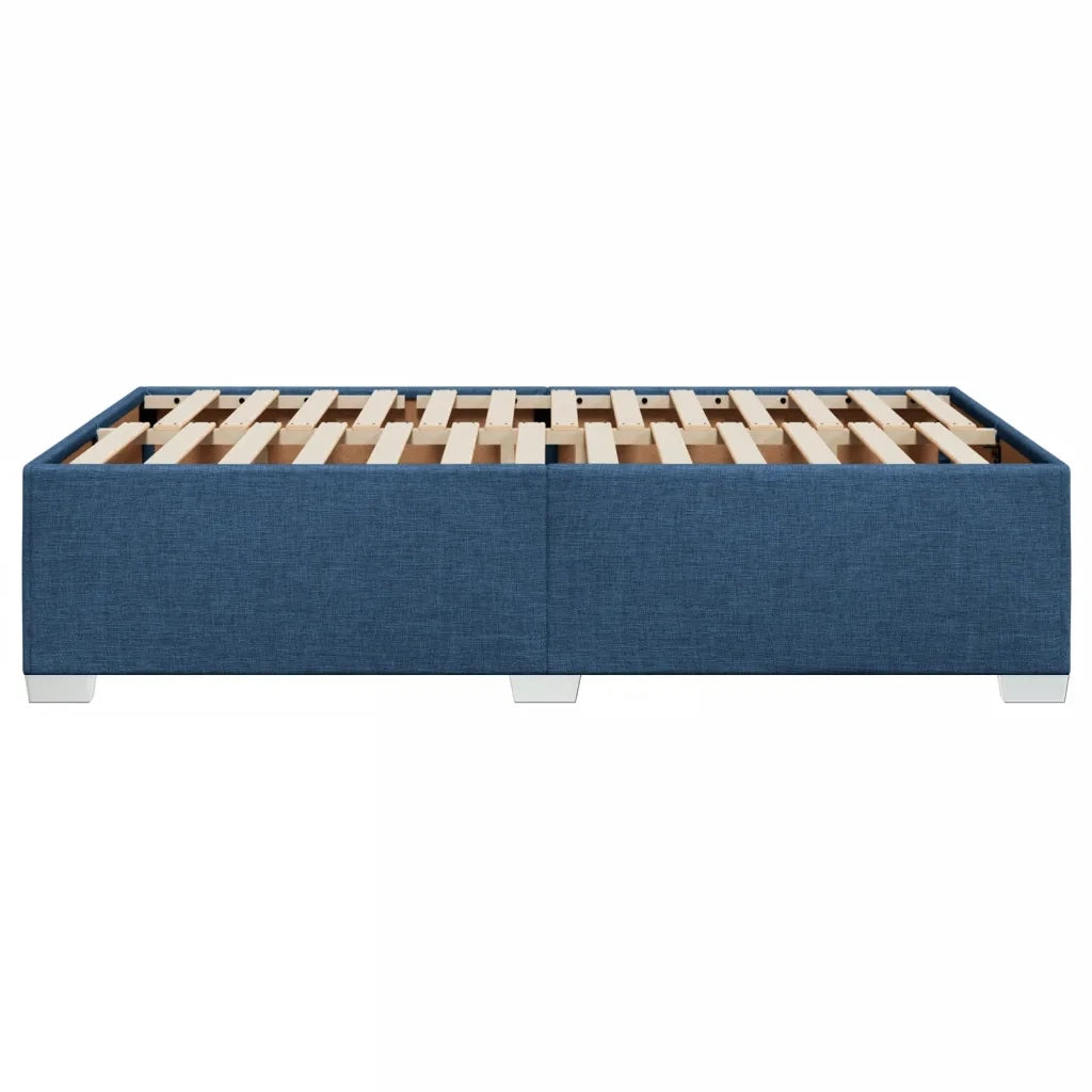 Giroletto senza Materasso Blu 120x200 cm in Tessuto