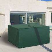 Telo copertura verde 600D per mobili da giardino 135 x 135 x 75 cm