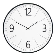 Orologio da Parete Biel, Bianco, Plastica, 5x51x51 cm
