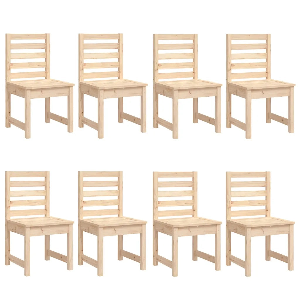 Set da Pranzo da Giardino 11 pz in Legno Massello di Pino 3154719