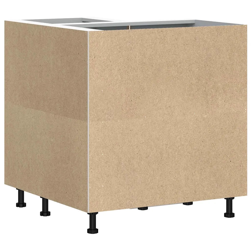 Mobile Base ad Angolo Cucina Lucca Rovere Fumo in Truciolato 853752