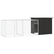 Recinto per pollaio in acciaio zincato antracite 300 x 91 x 100 cm 02_0043925