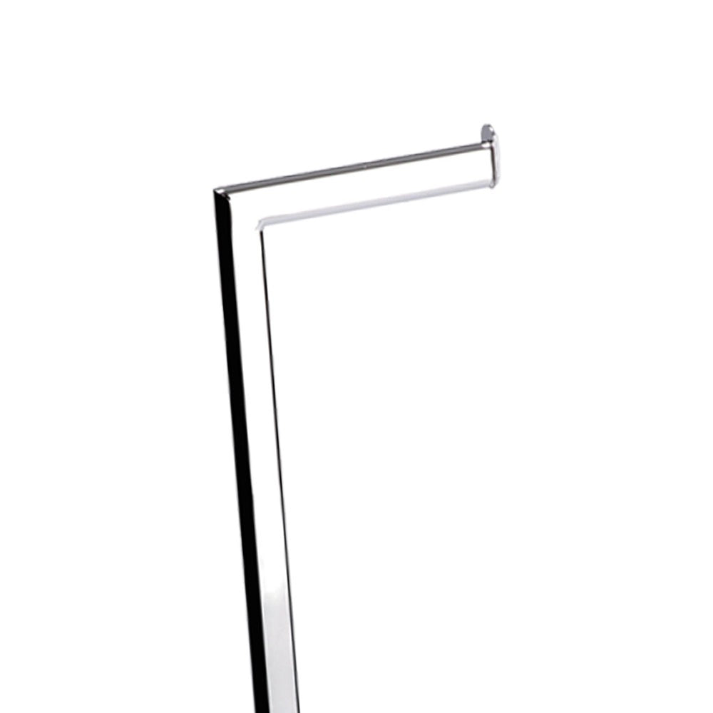 Piantana wc in metallo cromato