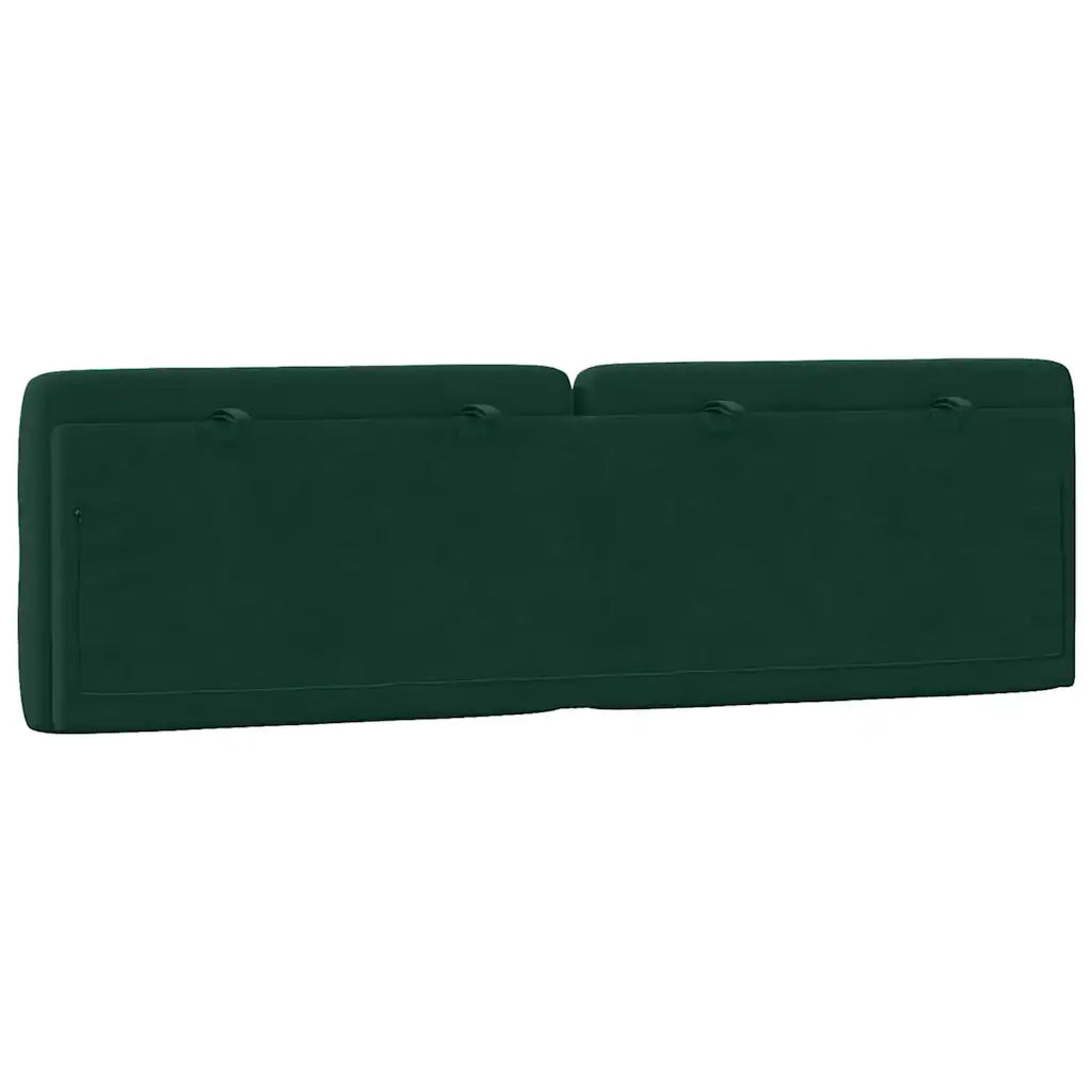 Cuscino Testiera Verde Scuro 160 cm in Velluto CFW4916999