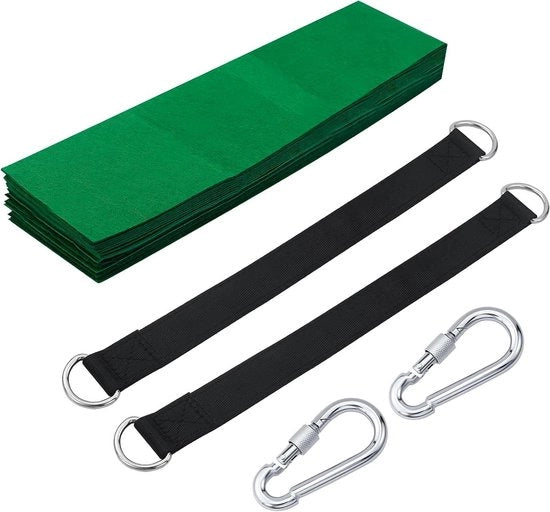 Kit di attacco per amaca 2 pezzi cinghia di sospensione per albero amaca in nylon kit di amaca portatile cinghia di sospensione resistente alle lacerazioni per sedia da giardino amaca ripiano