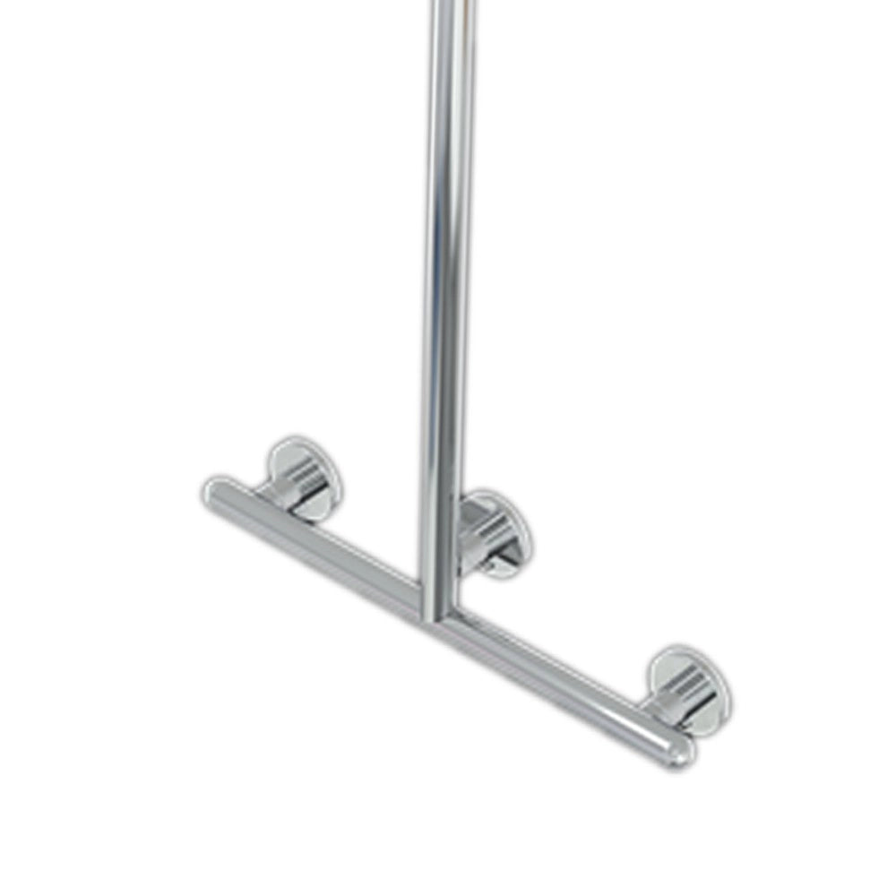 Saliscendi doccia serie raffaello 50x120 inox cromo