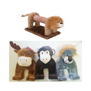 Trade Shop - Tiragraffi Gioco Palestra Tira Graffi Per Gatto Gatti Pet Unghie Base Morbida -