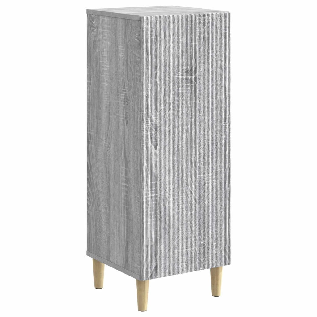 Credenza Grigio Sonoma 33 x 34,5 x 90 cm Legno ingegnerizzato 894601